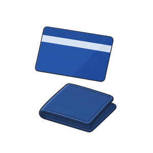 クレジットカードと財布